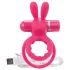 Screaming O Ohare - vibrator penisring med kanin - genopladelig - pink