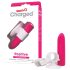 Screaming O Positive - Genopladelig Super Stærk Stavvibrator (Pink)