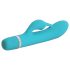 Bwild Bunny: Klitorisvibrator i turkis.