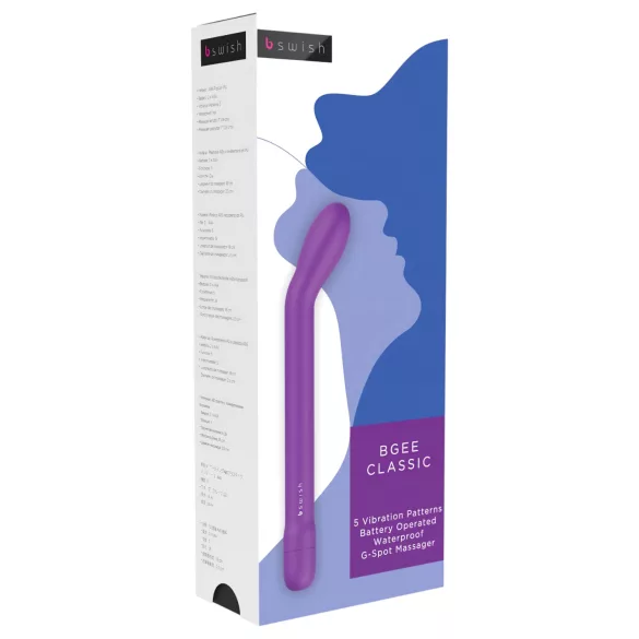 B SWISH Bgee - g-punkts vibrator - lilla