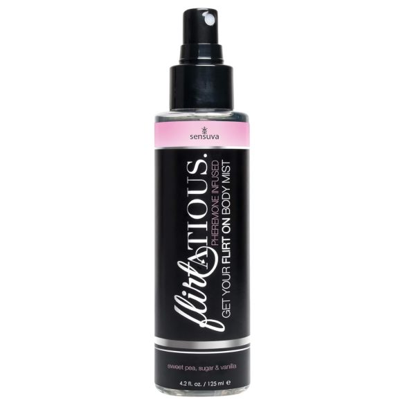 Sensuva Flirtatious - feromon kropsspray - vanilje-sødelupin (125ml)