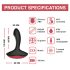 Magic Motion Solstice - smart prostata vibrator (sort)