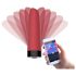 Magic Motion Awaken - smart, genopladelig mini stavvibrator (rød)