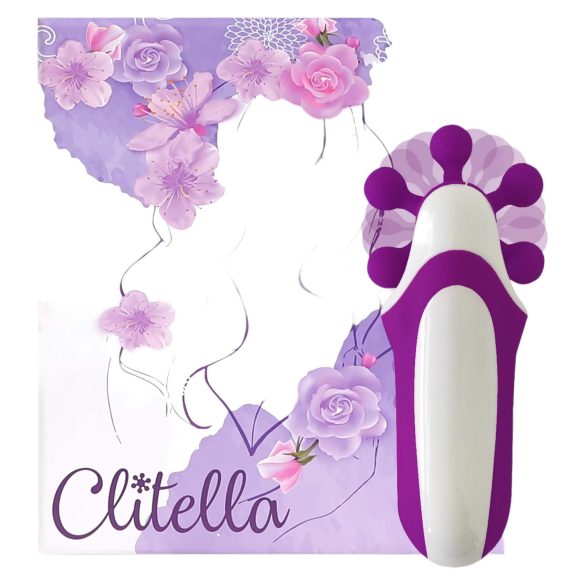 FEELZTOYS Clitella - genopladelig roterende oralsex vibrator (lilla)