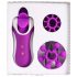 FEELZTOYS Clitella - genopladelig roterende oralsex vibrator (lilla)