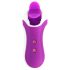 FEELZTOYS Clitella - genopladelig roterende oralsex vibrator (lilla)