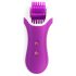 FEELZTOYS Clitella - genopladelig roterende oralsex vibrator (lilla)