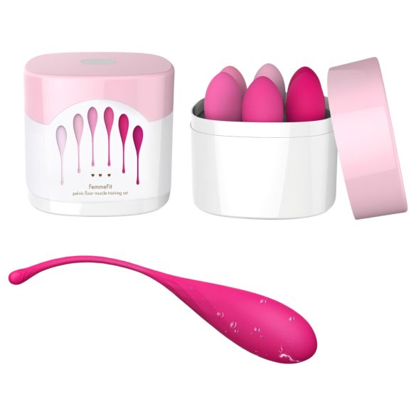 FEELZTOYS Femmefit - 6-delt bækkenbundskuglesæt