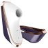 Satisfyer Traveler - bærbar klitoris stimulator (sort/hvid)