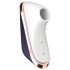 Satisfyer Traveler - bærbar klitoris stimulator (sort/hvid)