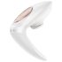 Satisfyer Pro 4 Par - genopladelig luftbølge-vibrator til par (hvid)