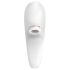 Satisfyer Pro 4 Par - genopladelig luftbølge-vibrator til par (hvid)