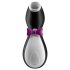 Satisfyer Penguin - Genopladelig, vandtæt klitorisvibrator (sort/hvid)