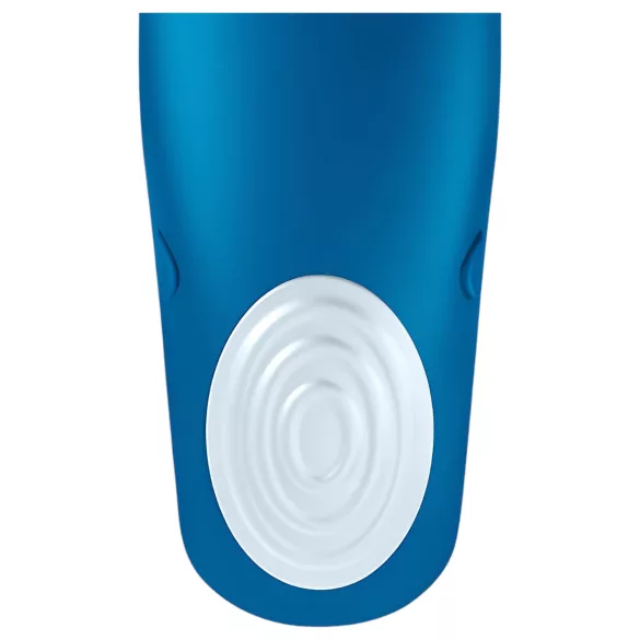 Satisfyer Double Whale - parvibrator med 2 motorer - blå