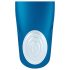 Satisfyer Dobbelt Hval - 2-motors parvibrator (blå)