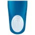 Satisfyer Double Whale - parvibrator med 2 motorer - blå