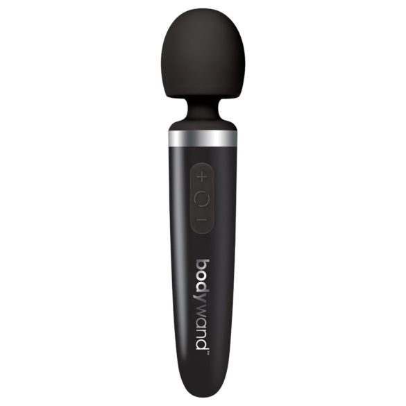 Bodywand Aqua - genopladelig mini massager vibrator (sort)