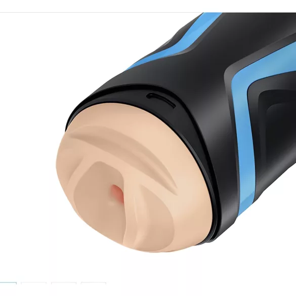 Satisfyer Men One - masturbator med sugefunktion - blå/sort