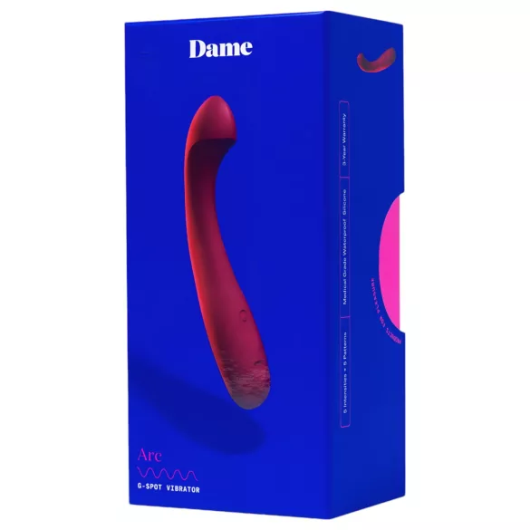 Dame Arc - G-punktsvibrator - genopladelig - pink