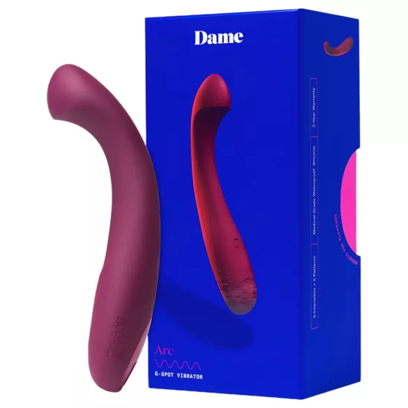 Dame Arc - G-punktsvibrator - genopladelig - pink