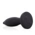 Screaming Plug - genopladelig, trådløs anal vibrator (sort)