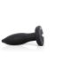 Screaming Plug - genopladelig, trådløs anal vibrator (sort)