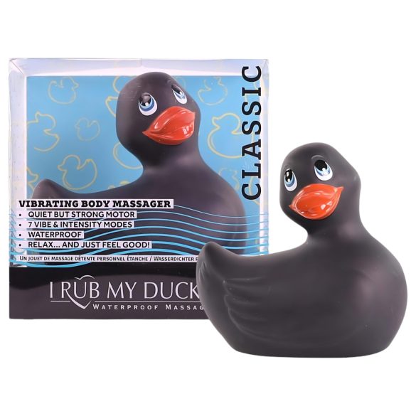 My Duckie 2.0 - vandtæt klitorisvibrator (sort)
