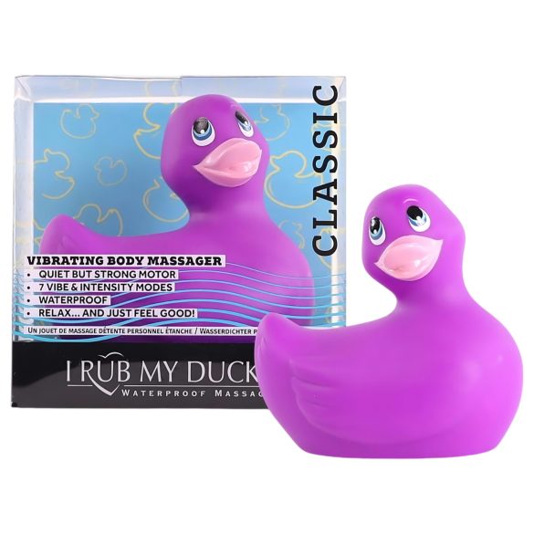 My Duckie 2.0 - Vandtæt klitorisstimulator (lilla)