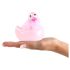 Min Duckie Paris 2.0 - vandtæt ande-klitorisvibrator (pink)