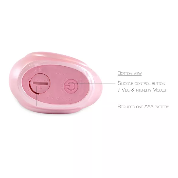 My Duckie Paris 2.0 - vandtæt ande-klitorisvibrator (pink)