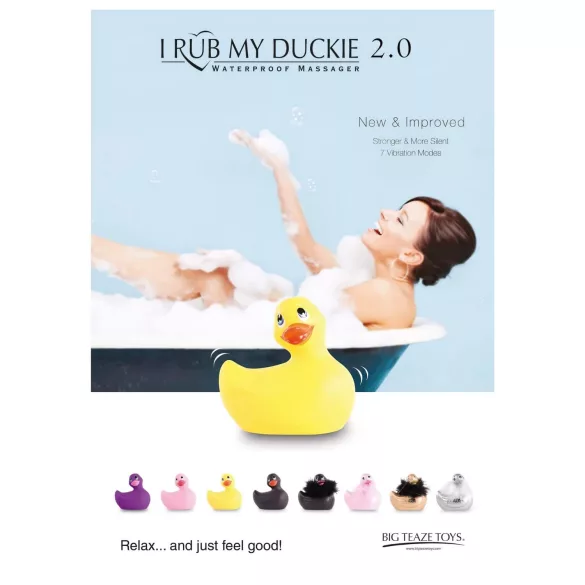 My Duckie Paris 2.0 - vandtæt ande-klitorisvibrator (pink)