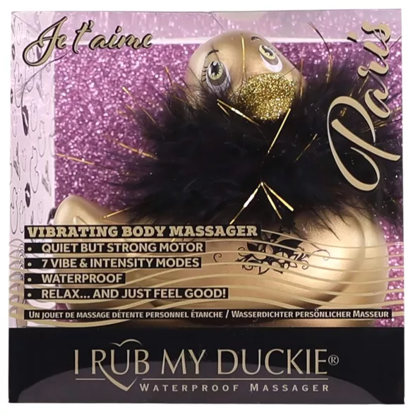 My Duckie Paris 2.0 - klitoris vibrator (guld)