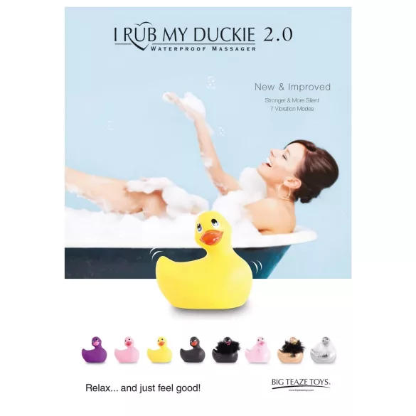 My Duckie Paris 2.0 - klitoris vibrator (guld)