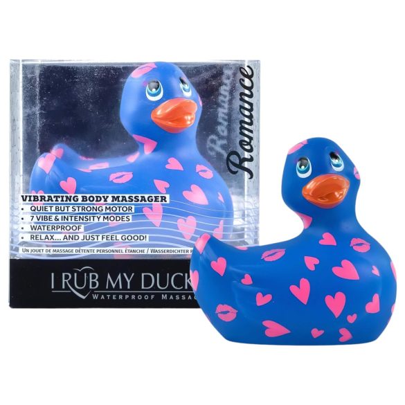 My Duckie Romance 2.0 - vandtæt klitorisvibrator (blå-lyserød)