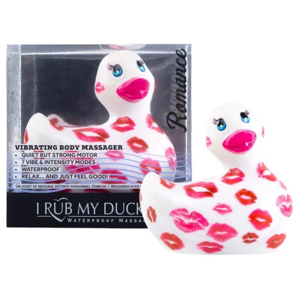 My Duckie Romance 2.0 - vandtæt klitorisvibrator (hvid-lyserød)