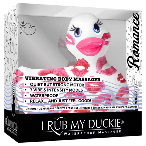 My Duckie Romance 2.0 - vandtæt klitorisvibrator (hvid/pink)