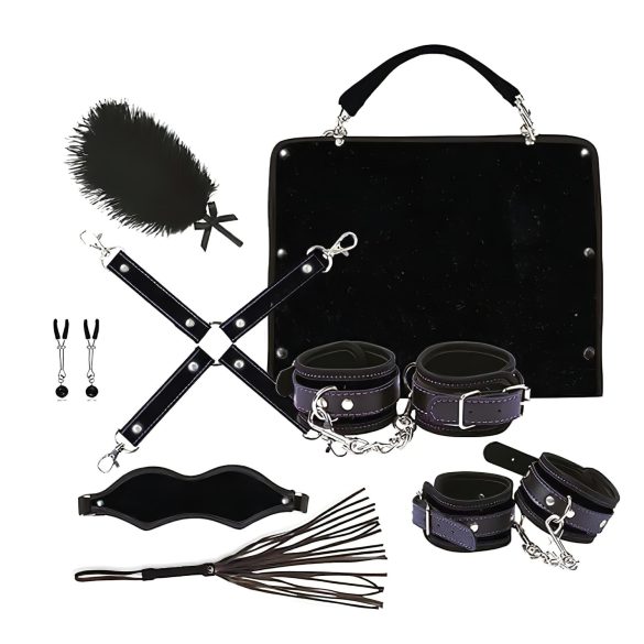 RS Soiree Kinky Me Softly - BDSM Binding Sæt - Sort (7 Dele)