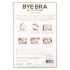 Bye Bra D-F - usynlig brystløft tape - pink (3 par)