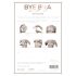 Bye Bra A-C - usynlige bh-løfter, nude (4 par)