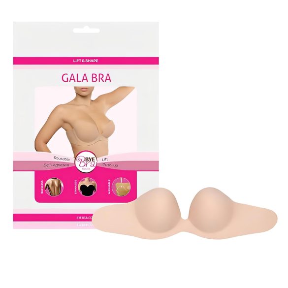 Skjult Push-up BH (nude) - Bye Bra Gala B
