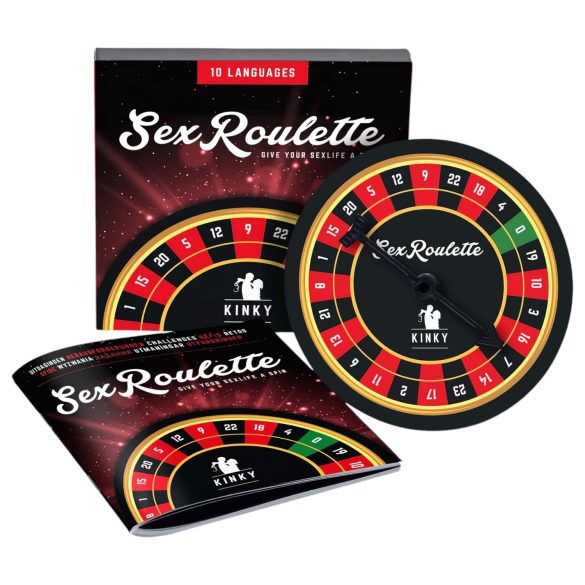 Sex Roulette Kinky - frækt brætspil (10 sprog)