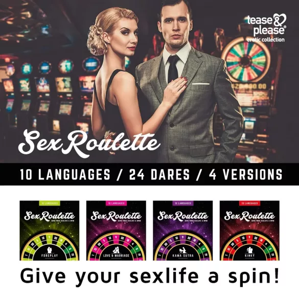 tease & please - Sex Roulette Kinky - Erotisk ruletspil for par