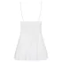 Obsessive - babydoll med blonde og g-streng - hvid