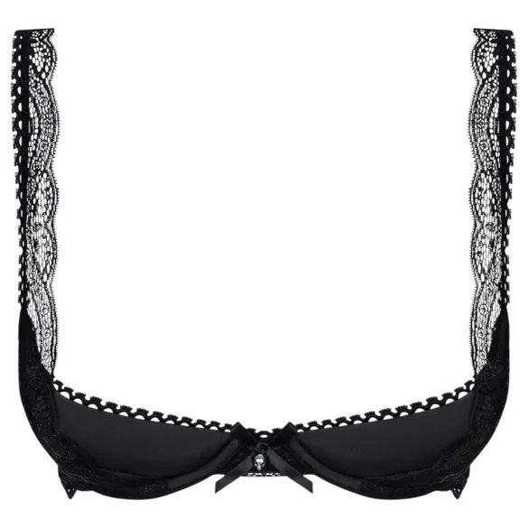 Obsessive Miamor - blonde push-up bh (sort) - L/XL