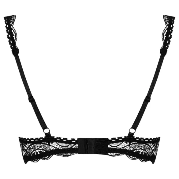 Obsessive Miamor - blonde push-up bh (sort) - L/XL