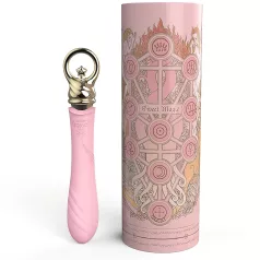   ZALO Courage Heating - g-punktsvibrator med varme - genopladelig - pink