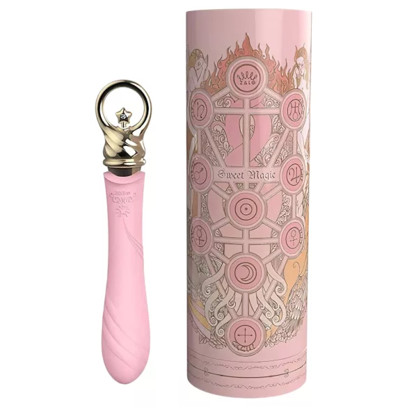 ZALO Courage Heating - g-punktsvibrator med varme - genopladelig - pink