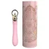 ZALO Courage Heating - g-punktsvibrator med varme - genopladelig - pink