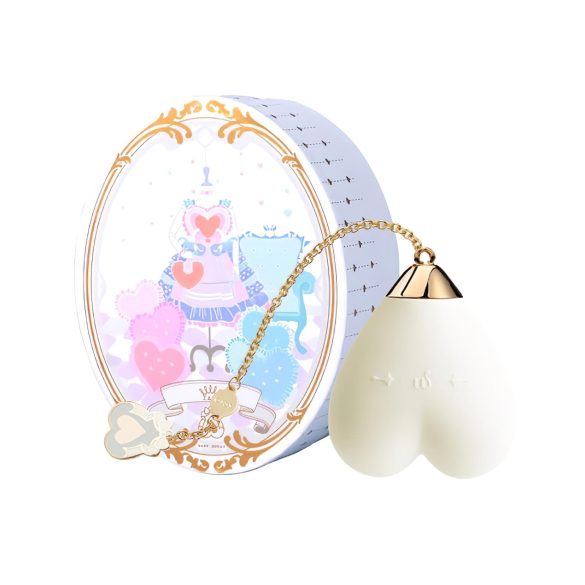 ZALO Baby Heart - smart vandtæt klitorisvibrator (hvid)