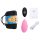 FEELZTOYS Trusse - genopladelig, trådløs klitorisvibrator (pink)